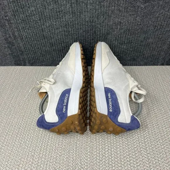 New Balance 327 Linen Dream State White Navy Ivory Shoes Mens 9.5 / 11W WS327RD - Picture 5 of 8